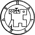 38. Seal of Halphas, or Malthus.