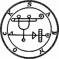 43. Seal of Sabnock.