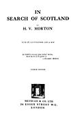 [picture: Title Page, In Search of Scotland]