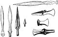 31.---British Weapons of Bronze, in their earliest and improved state.