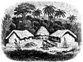 49.---Huts in a Cingalese Village.
