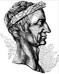 83.---Julias Cæsar.  From a Copper Coin in the British Museum.