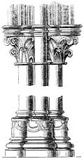 568.---Capital and base, S.E. Transept, Canterbury