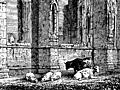 1023.---Howden Church (detail for use as computer desktop background image)