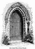 Stone Church, south door