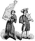 1147.---Hand Organ or Dulcimer, and Violin