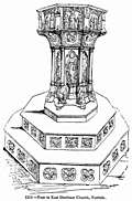 1313.---Font in East Dereham Church, Norfolk