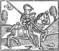 1373.---Wood-cut of a Knight.  (From Caxton's `Game of the Chess')