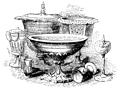 chalices, wassailing bowl, cups