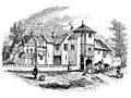 [picture: 1672.---Hulme Hall, Lancashire.---Front View.]