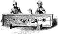 1734.---Man and Woman in Stocks.