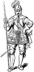 2046.---Pikeman, 1635. (From a Specimen at Goodrich Court.)