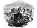 Ludlow Castle from a distance