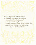Page 2: Wasn't it pleasant, O brother mine