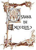 [picture: Osanna in Excelsis]