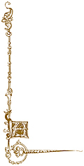 Border with initial letter A