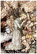 [picture: Frontispiece: She clipped a precious golden lock]
