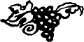 [picture: Printer's Ornament, bunch of grapes]