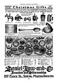 Old Advert: Christmas Gift Charms and Brooches