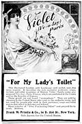 Old Advert: For My Lady's Toilet