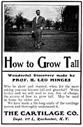 Old Advert: How to Grow Tall