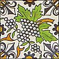 [picture: Dutch Delft ceramic tile 28]