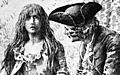 [picture: Maria, detail - faces - two people in love]
