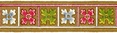 Horizontal border with flowers, Item 15 from Plate 85