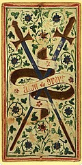 Deuce of Swords.