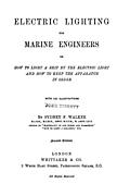 Title Page from Electric Lighting for Marine Engineers