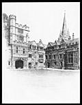 [picture: II.---Brasenose College Quadrangle and St. Mary's Spire]