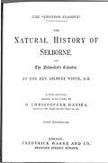 Title Page (Natural History of Selborne)