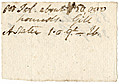 [picture: Harwood 2: scarp of paper (other side)]