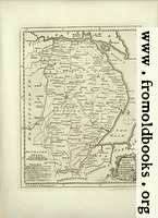 Antique Map of Lincolnshire