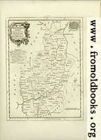 Antique Map of Nottinghamshire