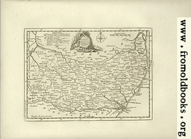 Antique Map of Suffolk