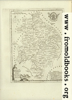 Antique Map of Warwickshire