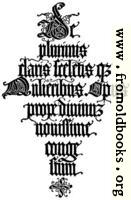 147.—Italian Blackletter Title-Page.  Jacopus Foresti, 1497.