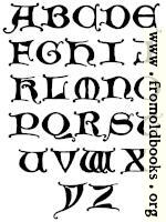 157.—Uncial Gothic Letters. 14th Century.