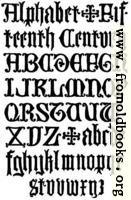 178. – English Gothic Letters.  15th Century.  F.C.B.