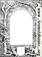 70.—Border of cherubs climbing in trees