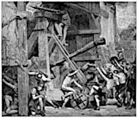 The Catapult, Painted by E. J. Poynter, R.A.