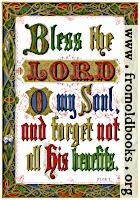 Bless the Lord O My Soul