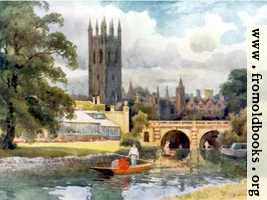 Magdalen College From the Cherwell