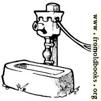 Endpiece: well-pump with horse-trough