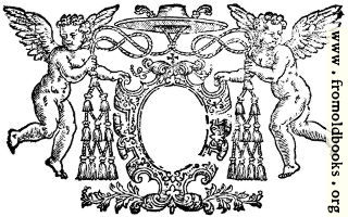 Cartouche from Dedication Page