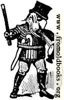 He blew out his lantern