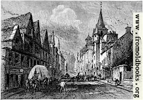 The old tollbooth in Canongate, Edinburgh