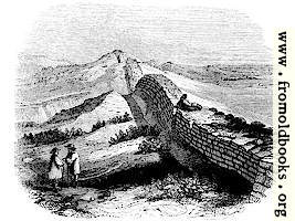 132.—Wall of Severus, near Housestead, Northumberland.