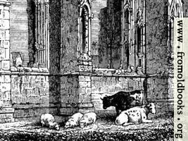 1023.—Howden Church (detail for use as computer desktop background image)
